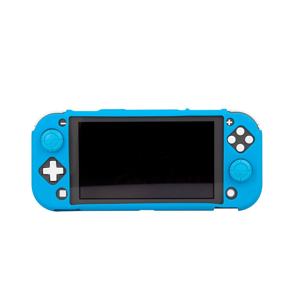 FR-TEC Nintendo Switch Lite szilikon tok és analóg kupak szett kék (FT1040)