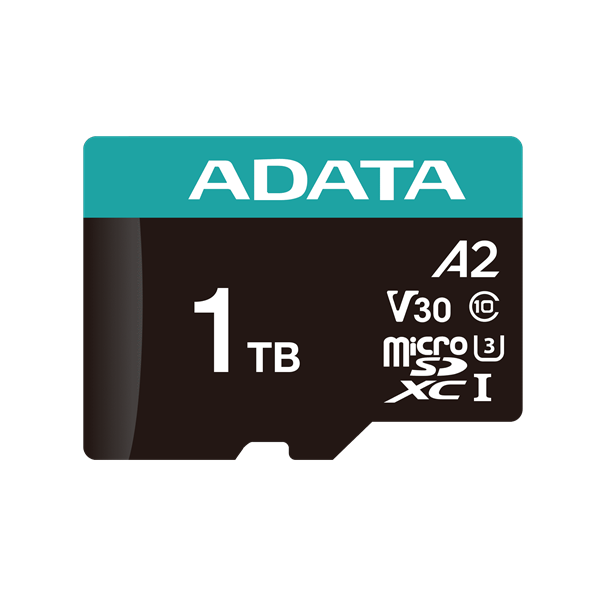 ADATA Memóriakártya MicroSDXC 1TB + Adapter UHS-I V30 A2 CL10 (100/85)