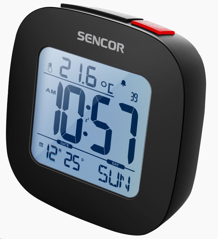 Sencor SDC 1200 B ébresztőórás rádió hőmérővel fekete Sencor SDC 1200 B ébresztőórás rádió hőmérővel fekete