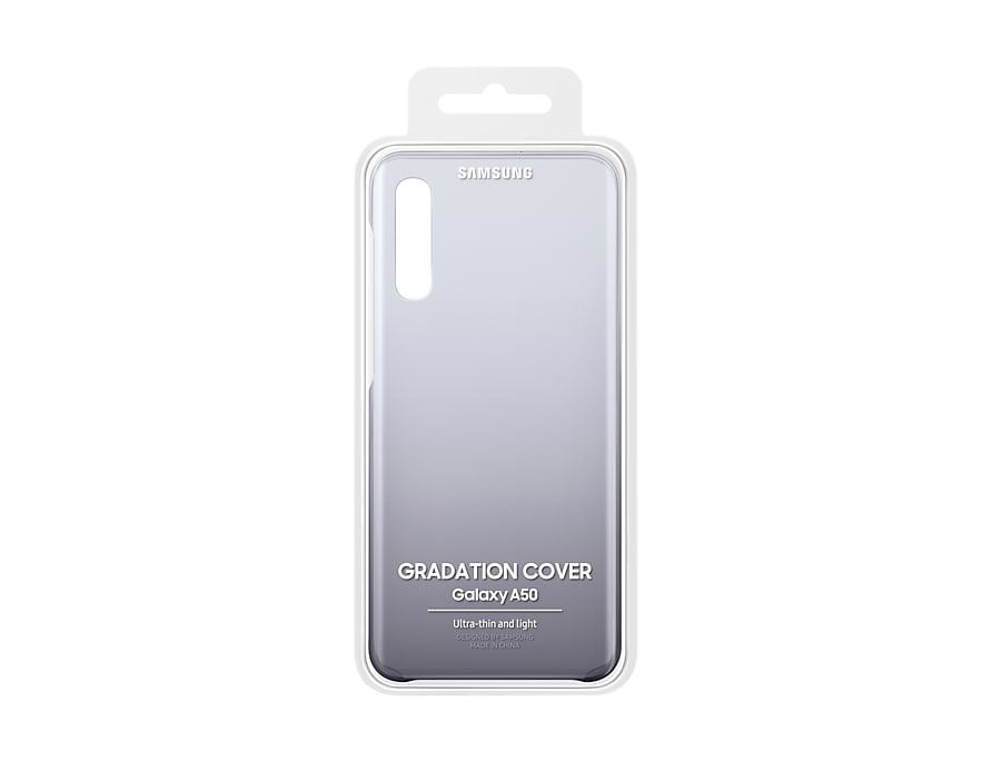 Samsung Galaxy A50 Színátmenetes tok fekete (EF-AA505CBEGWW)