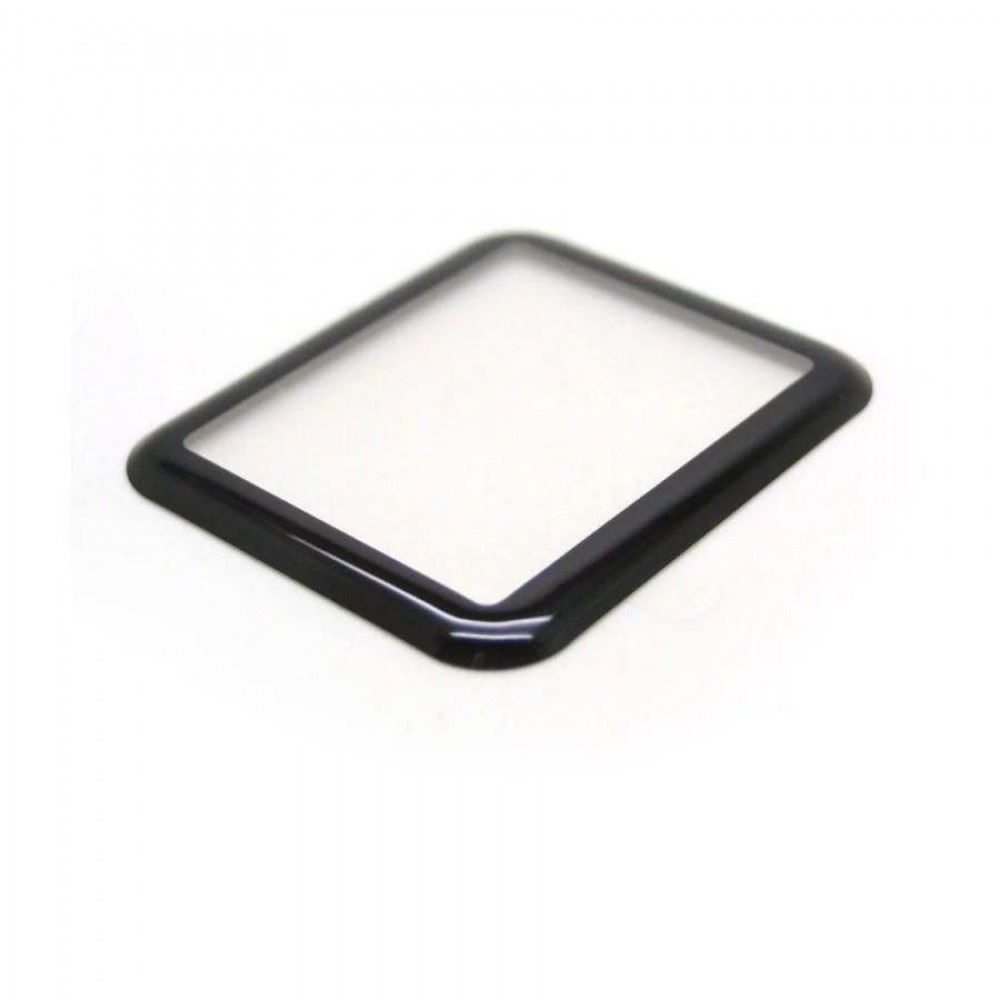 Cellect Apple Watch 42mm kijelzővédő fekete kerettel (LCD-GLASS-IWATCH-42)