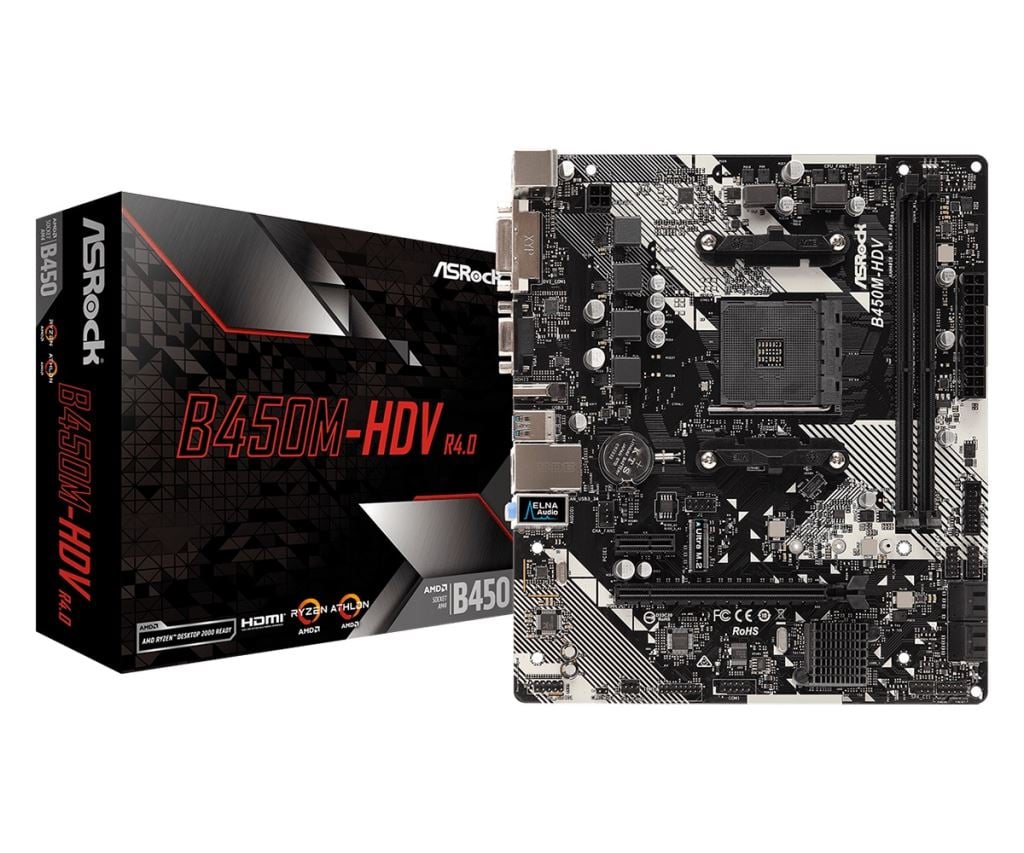 ASRock B450M-HDV R4.0 alaplap (90-MXB9N0-A0UAYZ) ASRock B450M-HDV R4.0 alaplap (90-MXB9N0-A0UAYZ)