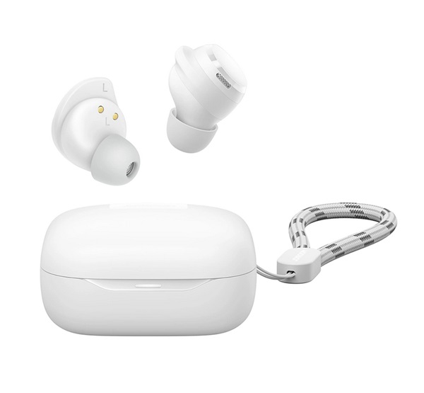 JOYROOM JDOTS bluetooth fülhallgató SZTEREO (v5.4, TWS, mikrofon, zajszűrő + töltőtok) FEHÉR (JR-DB3_W)