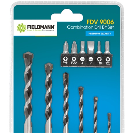 FIELDMANN FDV 9006 FÚRÓSZÁR + BITKÉSZLET FIELDMANN FDV 9006 FÚRÓSZÁR + BITKÉSZLET