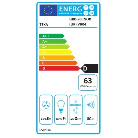 Teka DBB 90 INOX Páraelszívó Inox