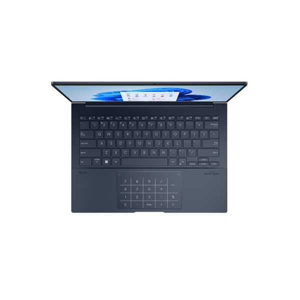 ASUS CONS  ZenBook UX3405CA-ST1117W 14" WQXGA+ OLED GL Core Ultra 5 225H 16GB 1TB M.2 WIN11H  Notebook  Kék