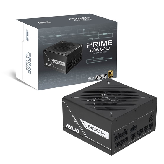 Asus 850W 80+ Gold Prime Black Edition Tápegység
