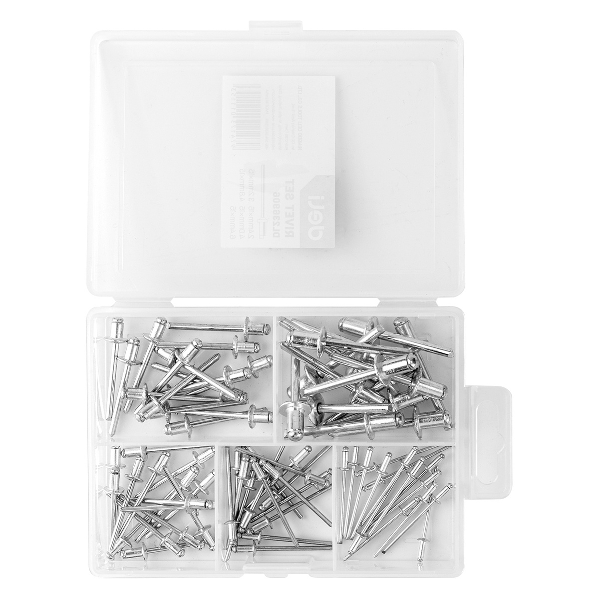 Deli Tools EDL236906 szegecskészlet (75 pcs) Deli Tools EDL236906 szegecskészlet (75 pcs)