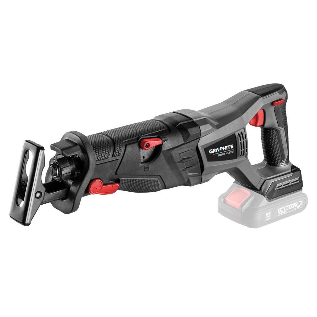 Graphite 58G096 akkus szénkefementes orrfűrész Energy+ 18V, akku nélkül