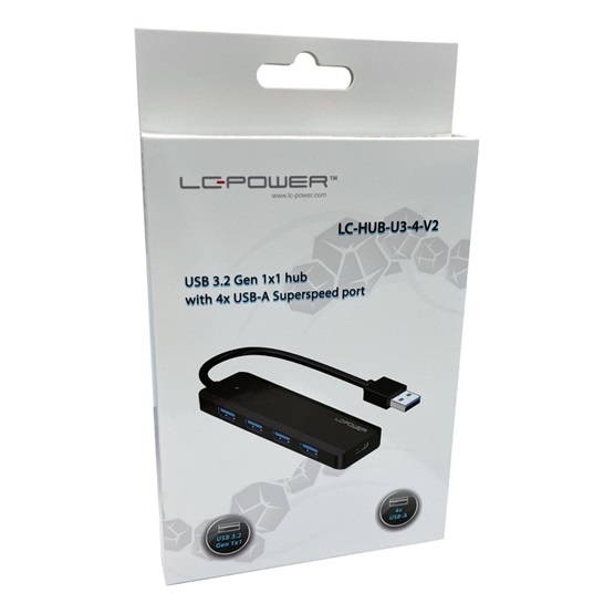 LC Power LC-HUB-U3-4-C 4 port USB 3.2 USB 