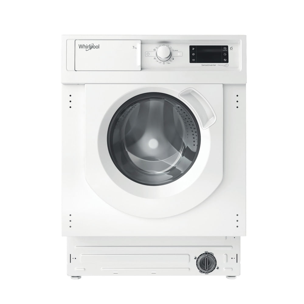 Whirlpool BI WMWG 71483E EU N Beépíthető elöltöltős mosógép – 7 kg, 1350 ford./perc, D Energiaosztály, 6. Érzék szenzorfunkció Whirlpool BI WMWG 71483E EU N Beépíthető elöltöltős mosógép – 7 kg, 1350 ford./perc, D Energiaosztály, 6. Érzék szenzorfunkció