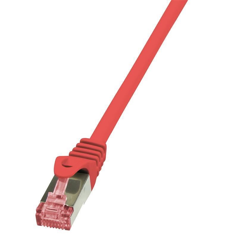 LogiLink S/FTP PIMF patch kábel CAT6 1m piros (CQ2034S) LogiLink S/FTP PIMF patch kábel CAT6 1m piros (CQ2034S)