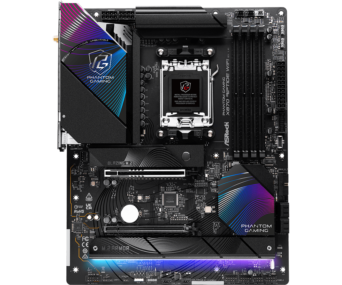 ASRock sAM5 X870 RIPTIDE WIFI Alaplap