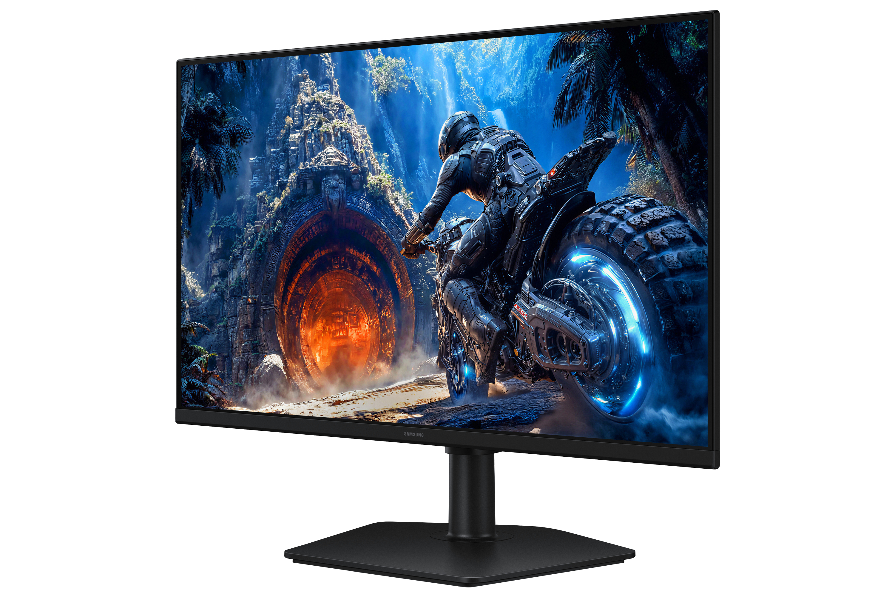 Samsung 27" Odyssey G4 G40H LS27HG402EUXEN Monitor - 1920x1080,  FHD, IPS, 300Hz, 1ms, Gamer, Fekete