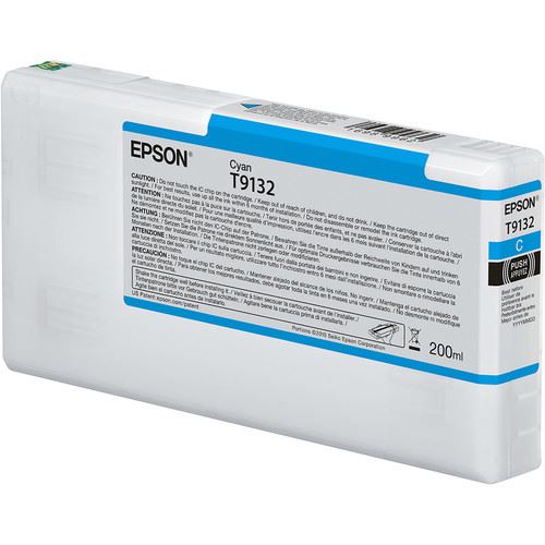 Epson T9132 tintapatron 200ml cián (C13T913200) Epson T9132 tintapatron 200ml cián (C13T913200)