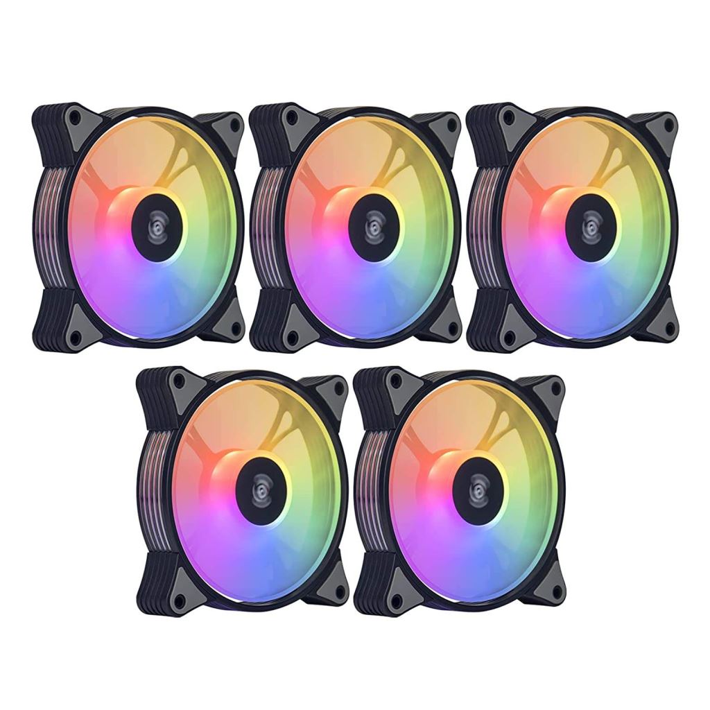 Aigo AR12 5az1-ben RGB ház hűtő ventilátor szett