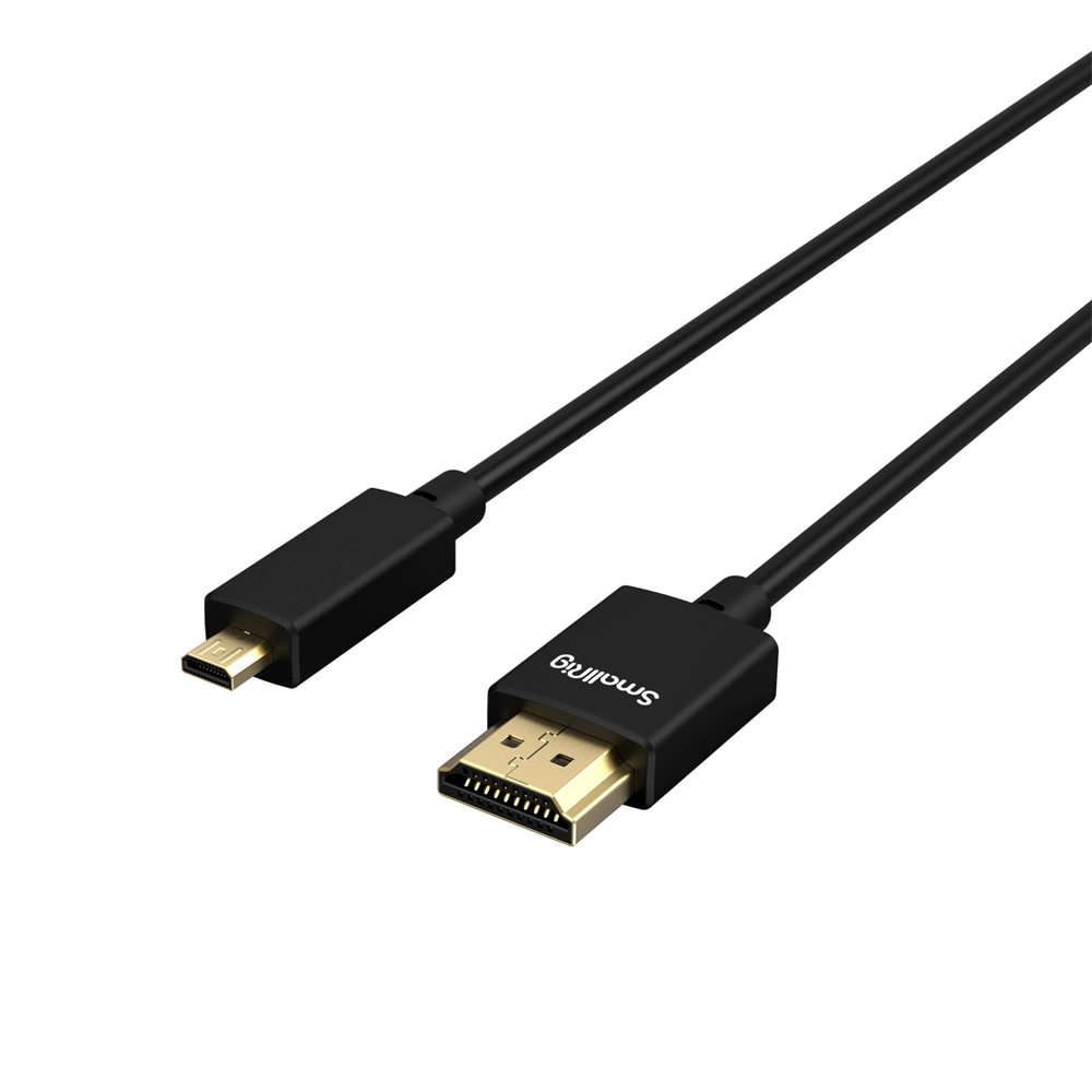 SMALLRIG Ultra Slim 4K HDMI kábel  D to A 55cm 