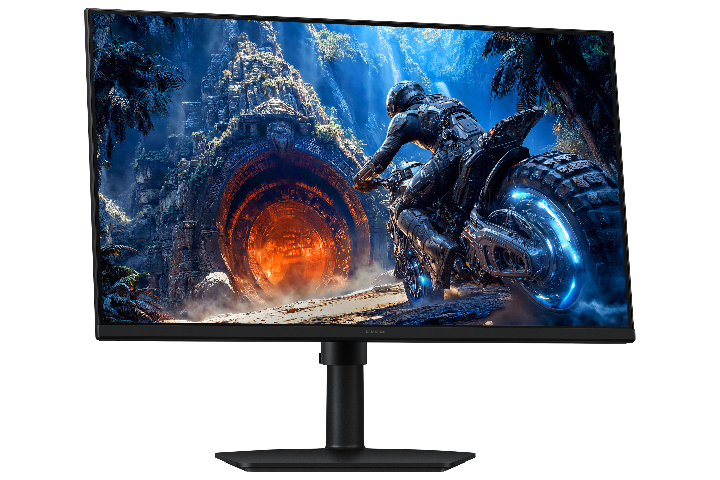 Samsung 27" Odyssey G4 G40H LS27HG402EUXEN Monitor - 1920x1080,  FHD, IPS, 300Hz, 1ms, Gamer, Fekete