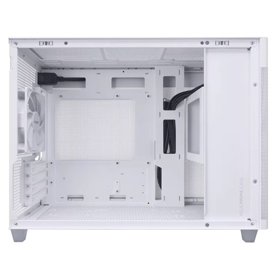  Asus Prime AP201 TG White   mini számítógépház  Fehér