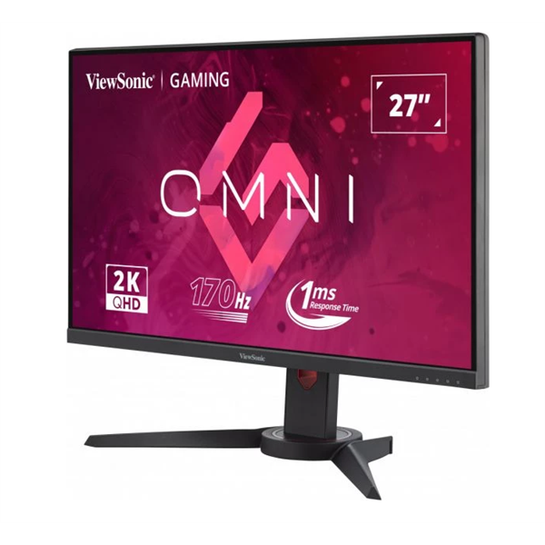 ViewSonic Gamer Monitor 27" - VX2780J-2K (IPS, 16:9, 2560x1440, 170Hz, 10bit, 1ms, 350cd/m2, HDMI*2, DP, SPK, magas.áll)