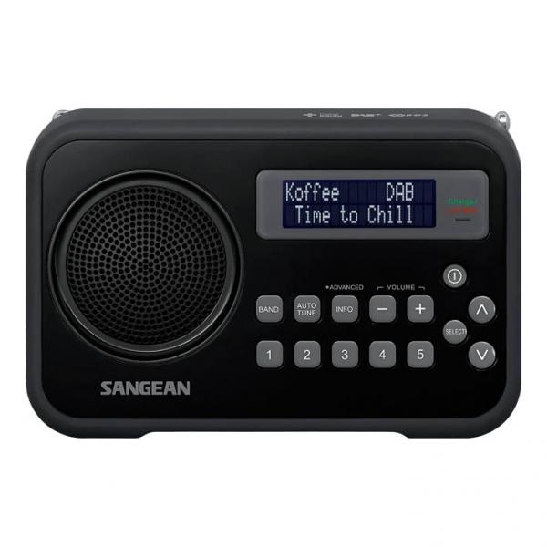 Sangean DPR-67 DAB+/FM-RDS fekete digitális rádióvevő Sangean DPR-67 DAB+/FM-RDS fekete digitális rádióvevő