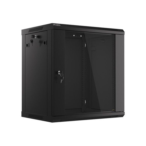 Lanberg 12U 19" fali rack szekrény 600x450mm fekete (WF01-6412-10B) Lanberg 12U 19" fali rack szekrény 600x450mm fekete (WF01-6412-10B)