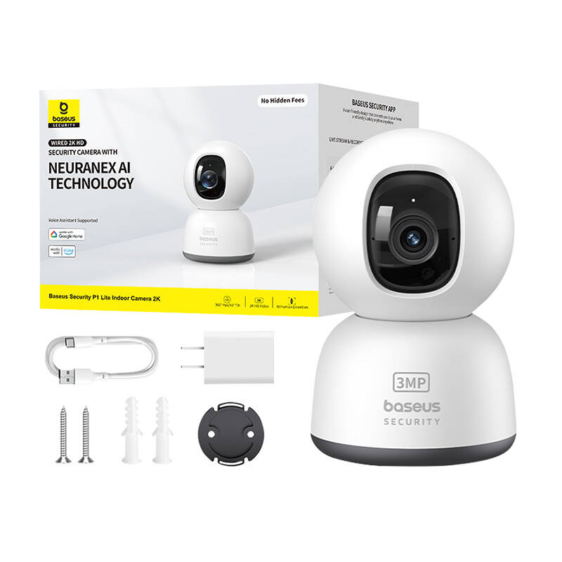 Baseus P1 Lite 2K Wi-Fi IP kamera szett 