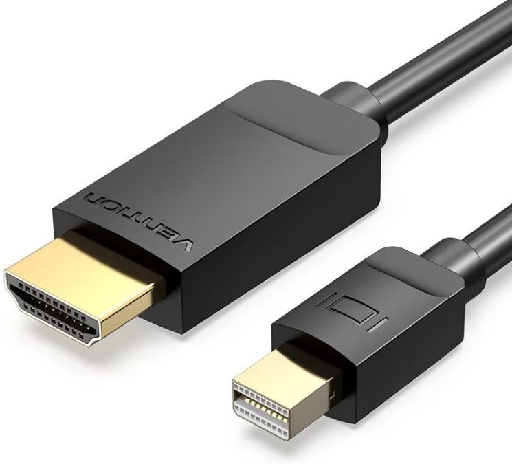 Vention Mini DisplayPort - HDMI kábel 1.5m fekete (HABBG)