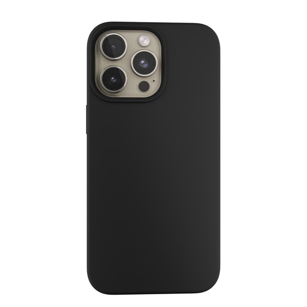 NextOne IPH-15PROMAX-MAGCASE-BLACK iPhone 15 Pro Max fekete szilikon MagSafe hátlap NextOne IPH-15PROMAX-MAGCASE-BLACK iPhone 15 Pro Max fekete szilikon MagSafe hátlap