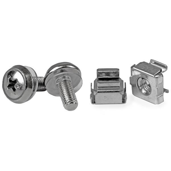 Startech.com M5 x 12mm Screws and Cage Nuts csavar és anya 50db ezüst (CABSCREWM5) Startech.com M5 x 12mm Screws and Cage Nuts csavar és anya 50db ezüst (CABSCREWM5)