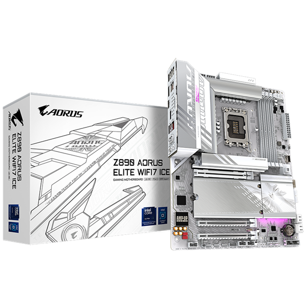 GIGABYTE S1851 Z890 AORUS ELITE WIFI7 ICE INTEL Z890 ATX Alaplap