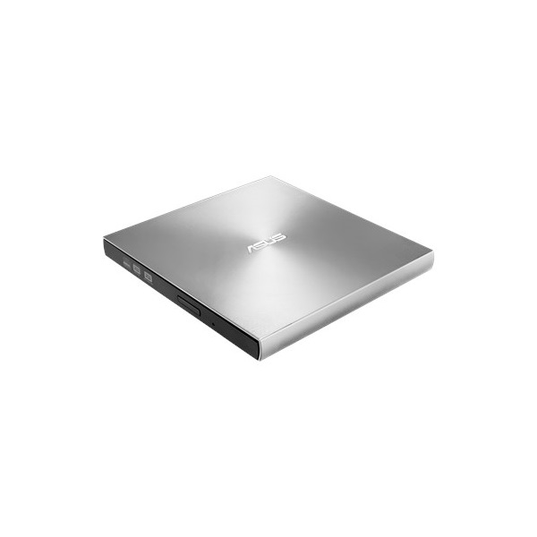 ASUS ZenDrive U9M ezüst ultravékony, hordozható 8-szoros DVD-író USB Type-C kábellel és M-DISC támogatással (SDRW-08U9M-U/SIL/G/AS)