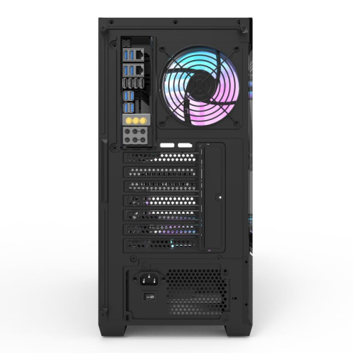 darkFlash DS900 AIR fekete számítógépház