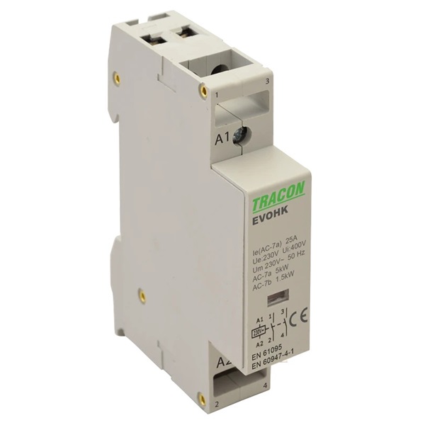 Tracon EVOHK2-25 installációs moduláris kontaktor Tracon EVOHK2-25 installációs moduláris kontaktor