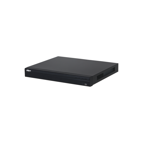 Dahua NVR Rögzítő - NVR4208-8P-4KS3 (8 csatorna, H265, 160Mbps, HDMI+VGA, 2xUSB, 2xSata, I/O, 8xPoE; AI)