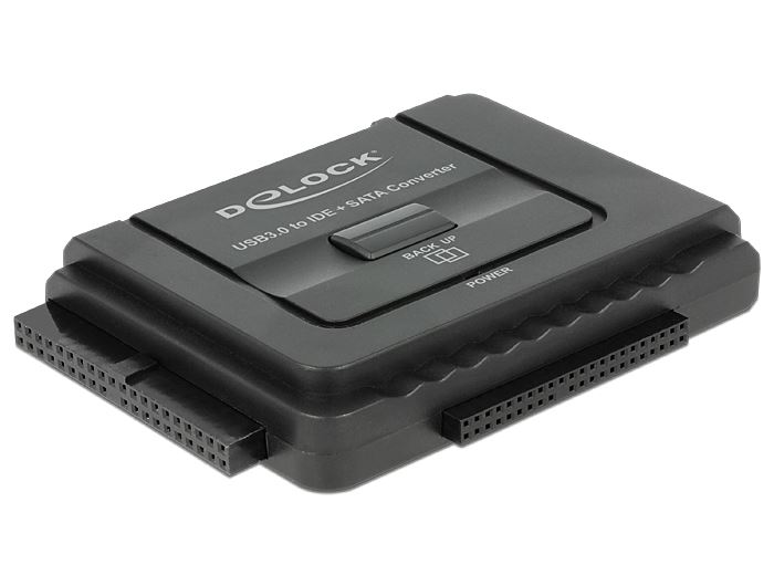 DeLock 61486 USB 3.0 – SATA 6 Gb/s / IDE 40 tűs / IDE 44 tűs adapter DeLock 61486 USB 3.0 – SATA 6 Gb/s / IDE 40 tűs / IDE 44 tűs adapter