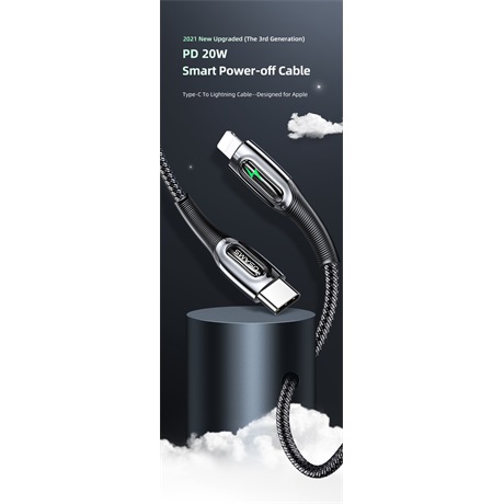 Usams SJ518USB01 LIGHTNING KÁBEL TYPE C