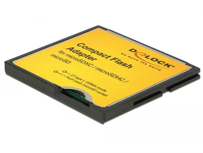 Delock 61795 Compact Flash --> Micro SD memóriakártya adapter