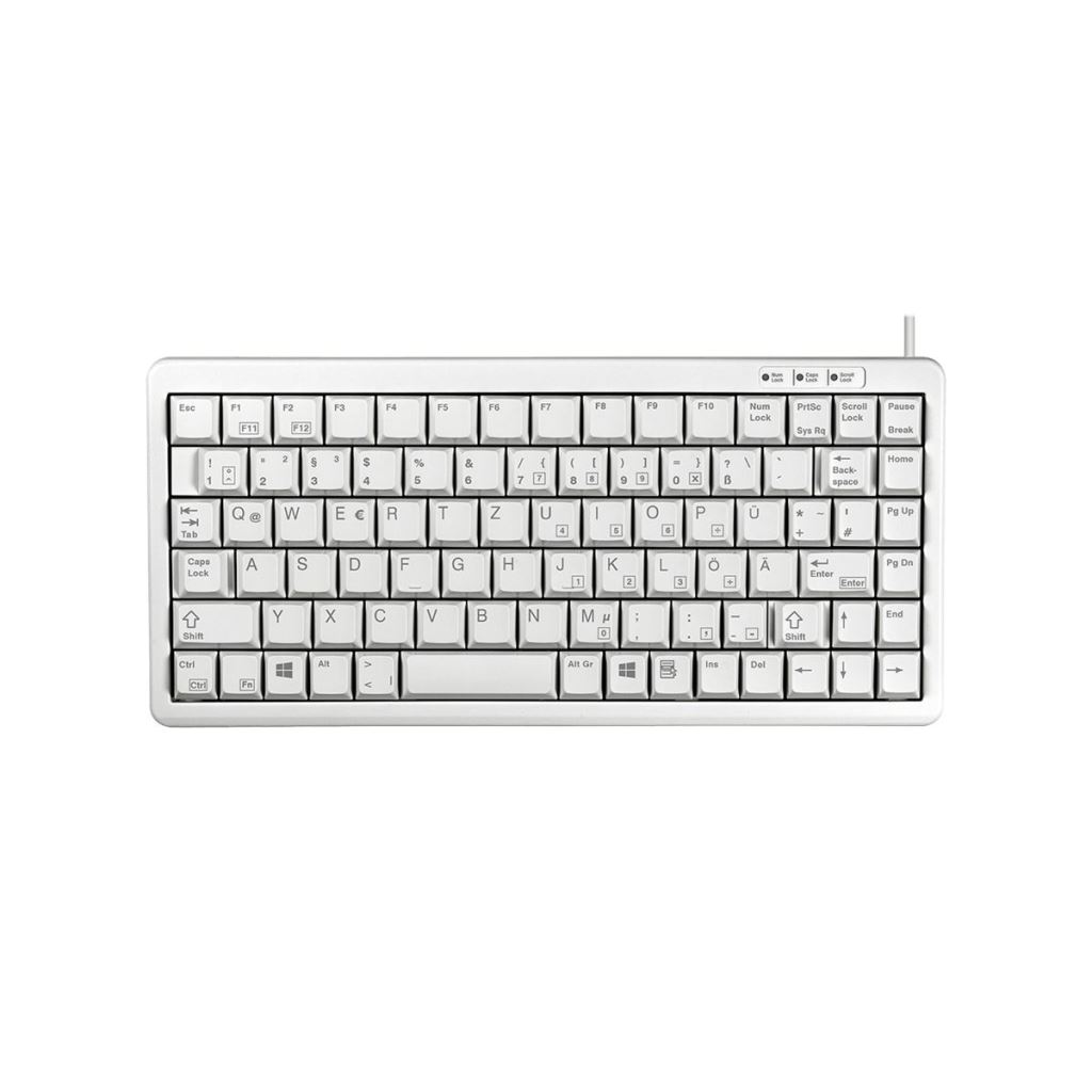 Cherry Compact G84-4100 UK billentyűzet világosszürke (G84-4100LCMGB-0)