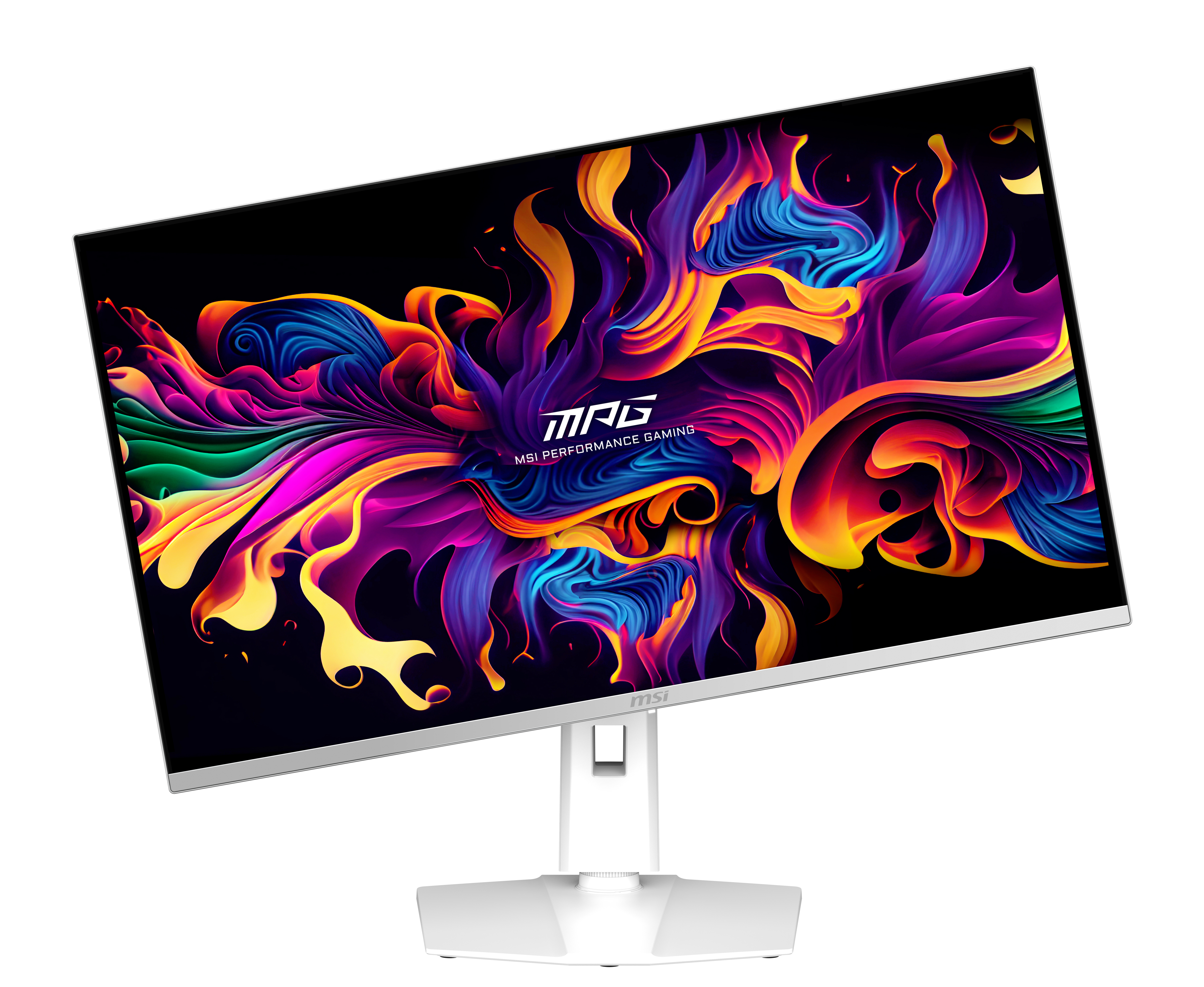 MSI  31,5" MPG 321URXW QD-OLED  Monitor - 3840x2160, UHD, 240Hz, Gamer, Ezüst