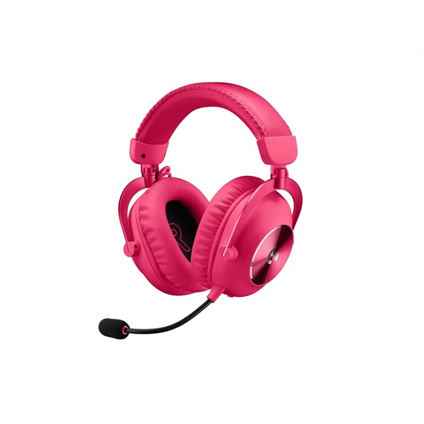 Logitech PRO X 2 LIGHTSPEED Wireless magenta gamer headset Logitech PRO X 2 LIGHTSPEED Wireless magenta gamer headset