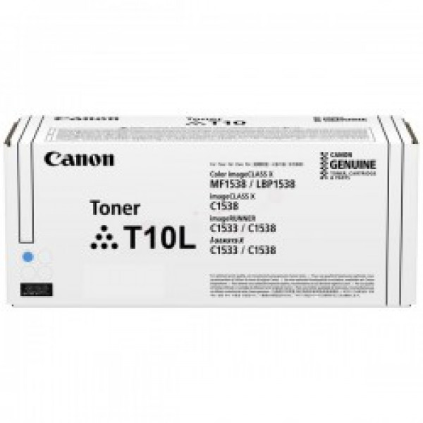 Canon T10L Toner Cyan 5.000 oldal kapacitás Canon T10L Toner Cyan 5.000 oldal kapacitás