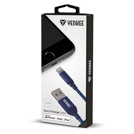 Yenkee YCU 611 BE ADATKÁBEL LIGHTNING