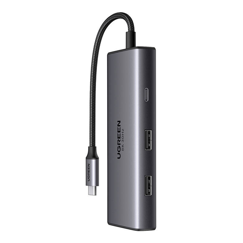 6in1 Adapter UGREEN CM498 USB-C to 2x USB-A 3.0, USB-C 3.0, 2xHDMI, PD 6in1 Adapter UGREEN CM498 USB-C to 2x USB-A 3.0, USB-C 3.0, 2xHDMI, PD