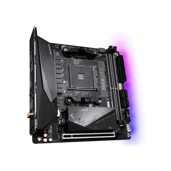 GIGABYTE AM4 B550I AORUS PRO AX AMD B550 mini-ITX Alaplap GIGABYTE AM4 B550I AORUS PRO AX AMD B550 mini-ITX Alaplap