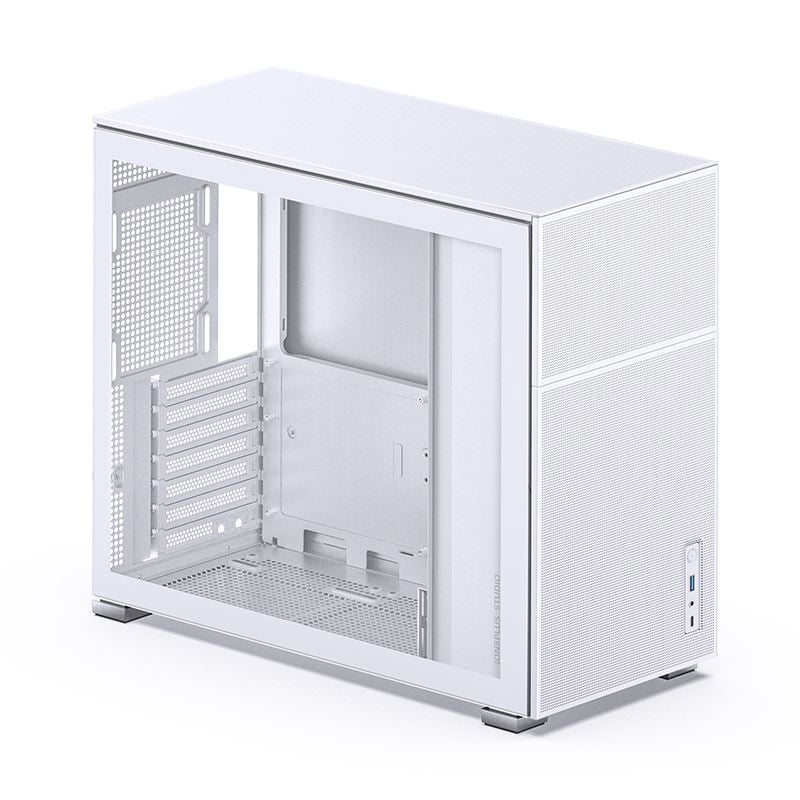 Jonsbo D41 MESH White táp nélküli ablakos ház fehér Jonsbo D41 MESH White táp nélküli ablakos ház fehér