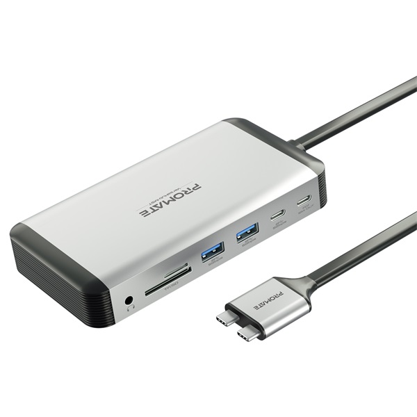Promate VERSAHUB MST USB-C 13in1 100W PD USB Hub Promate VERSAHUB MST USB-C 13in1 100W PD USB Hub