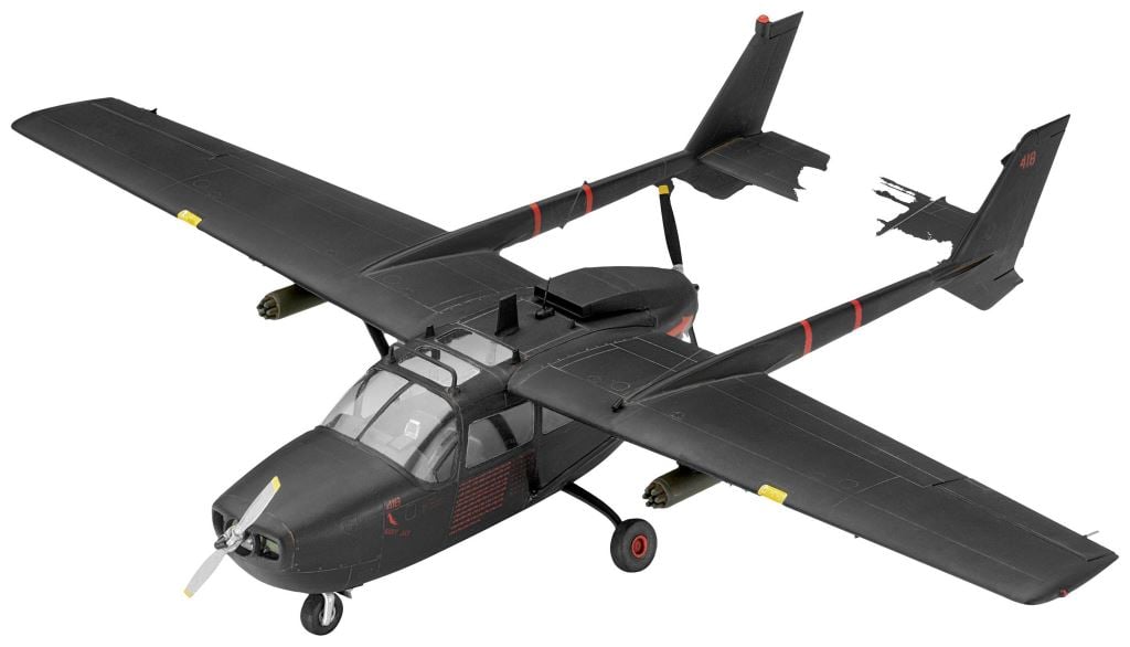Revell O-2A Skymaster Repülőmodell építőkészlet 1:48 (03819)