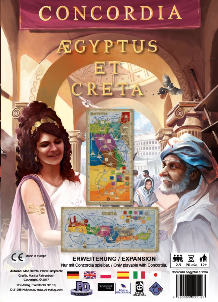 PD-Verlag Concordia: Aegyptus & Creta kiegészítő (GAM35661) PD-Verlag Concordia: Aegyptus & Creta kiegészítő (GAM35661)
