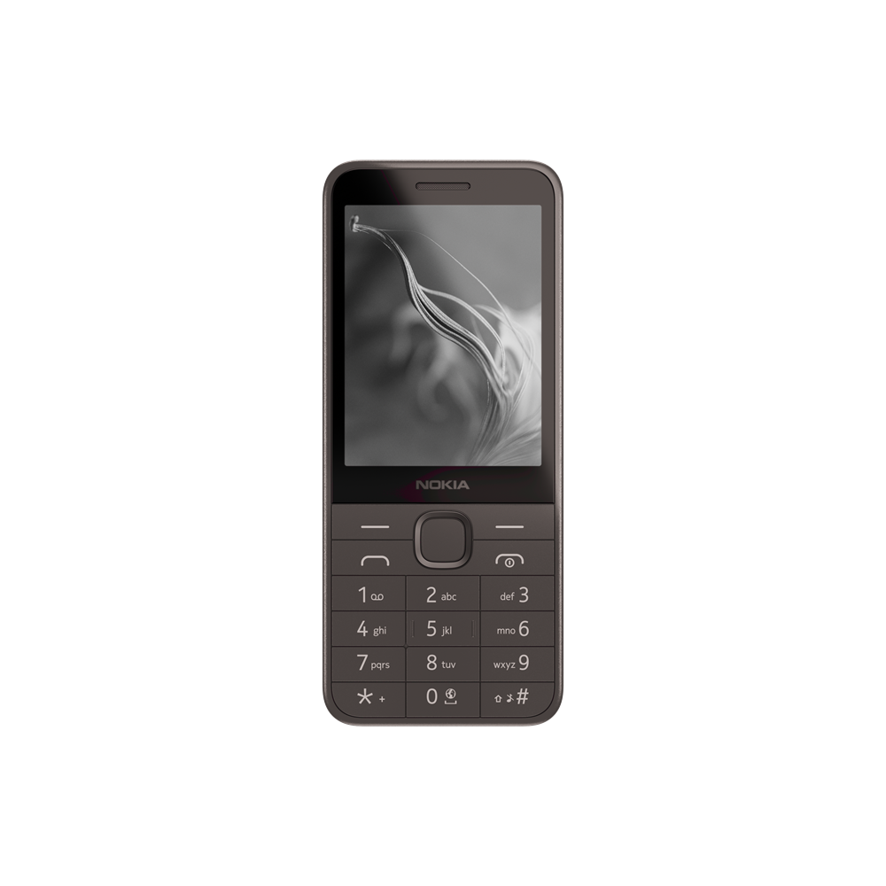 Nokia 235 4G (2024) 2,8" DualSIM fekete mobiltelefon